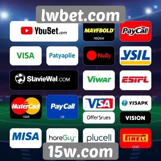 Métodos de pagamento disponíveis no lwbet.com